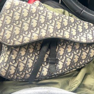 Christian Dior saddle bag large